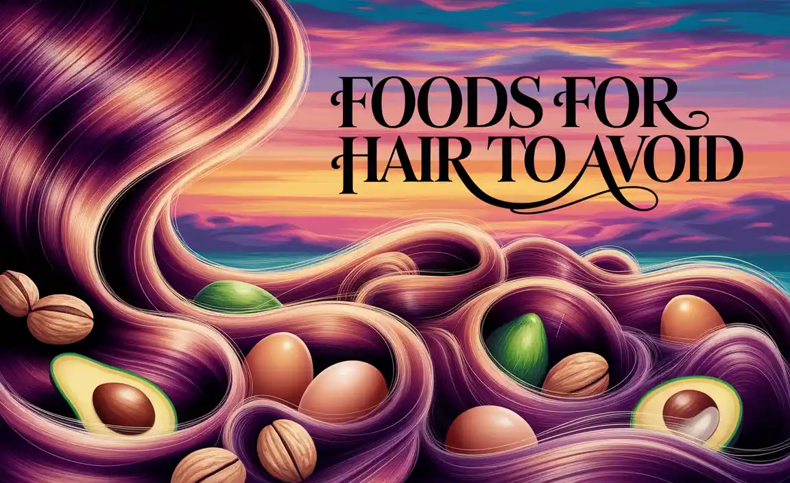 Foods For Hair To Avoid