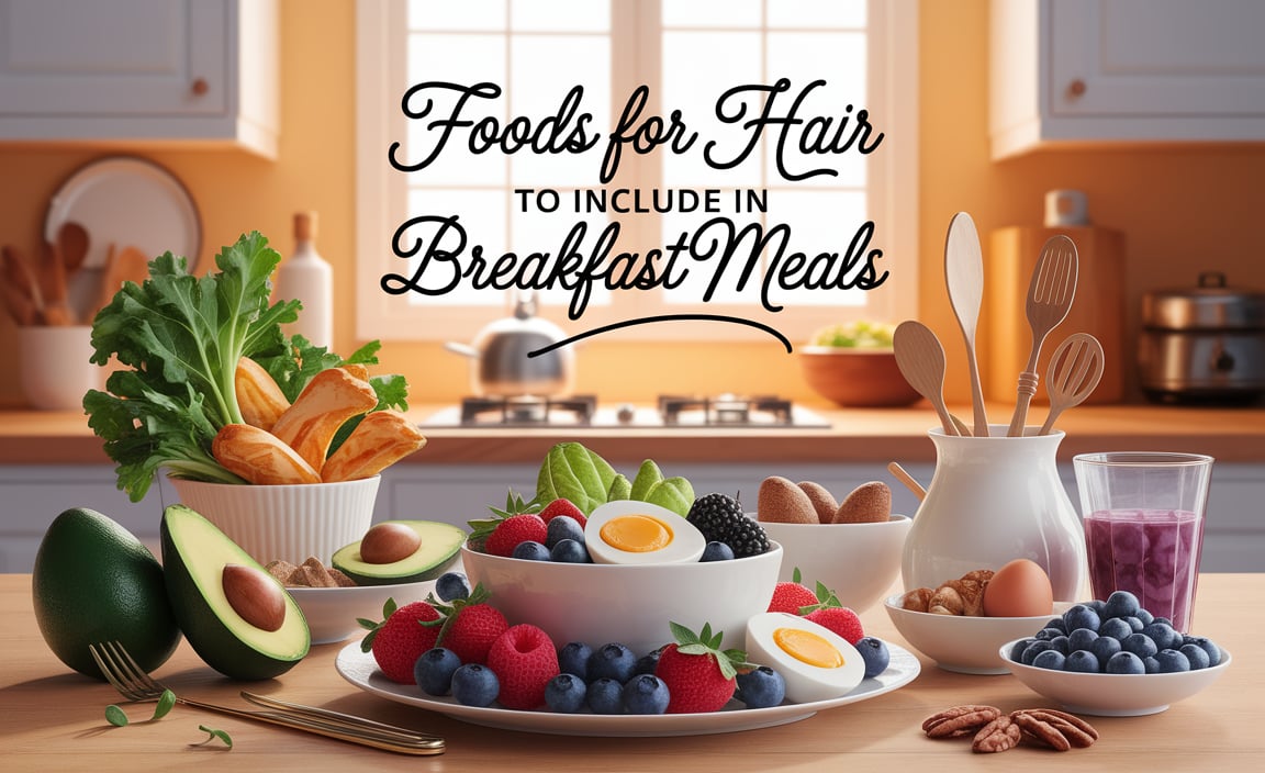 Foods For Hair To Include In Breakfast Meals