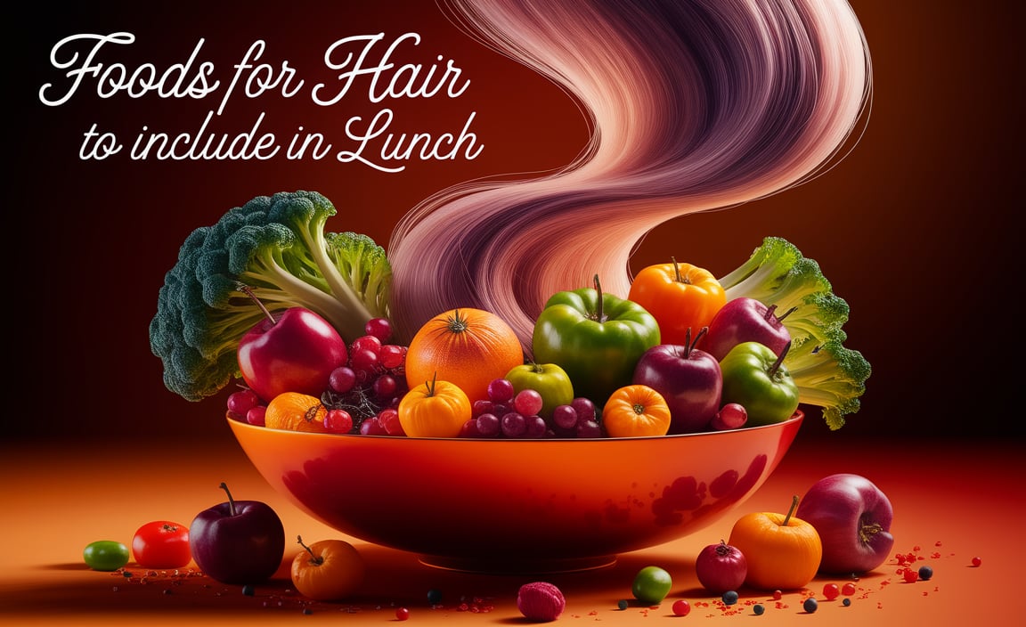 Foods For Hair To Include In Lunch
