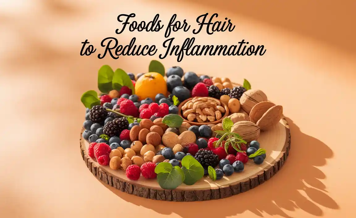 Foods For Hair To Reduce Inflammation