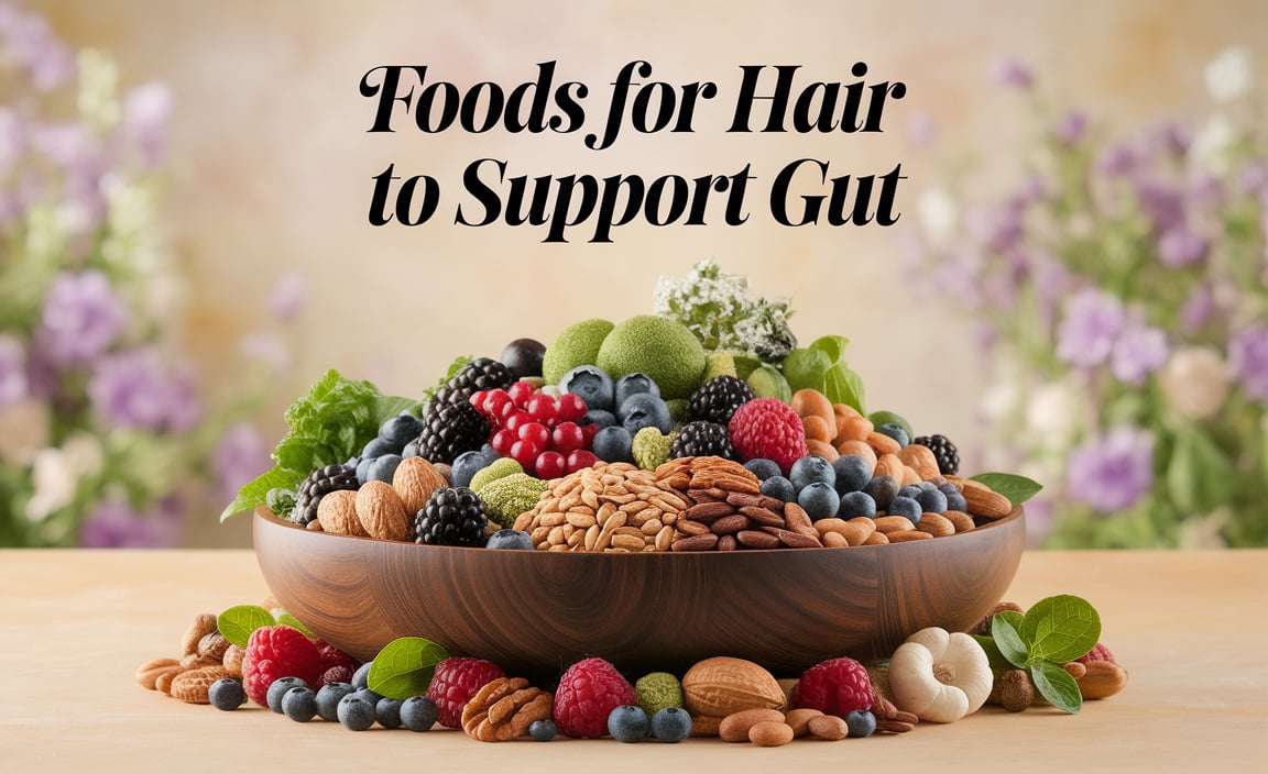 Foods For Hair To Support Gut
