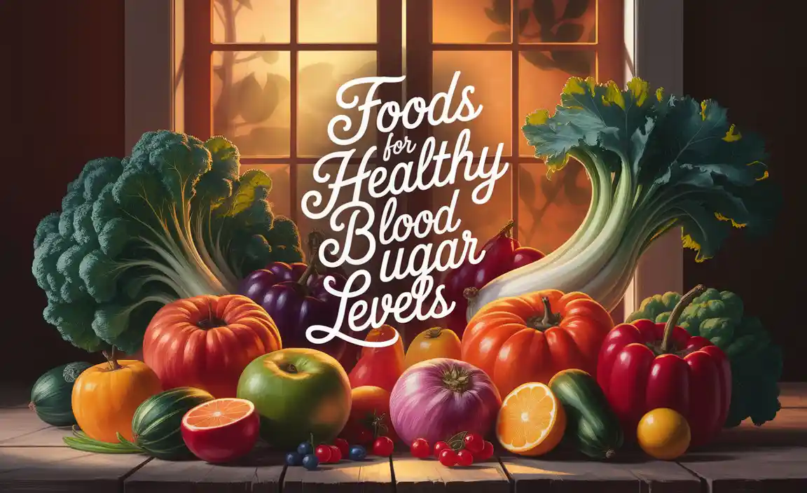 Foods For Healthy Blood Sugar Levels