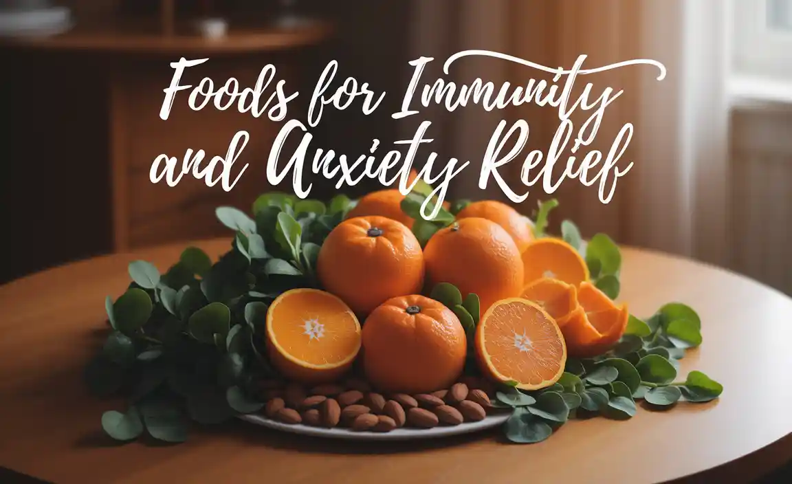 Foods For Immunity And Anxiety Relief