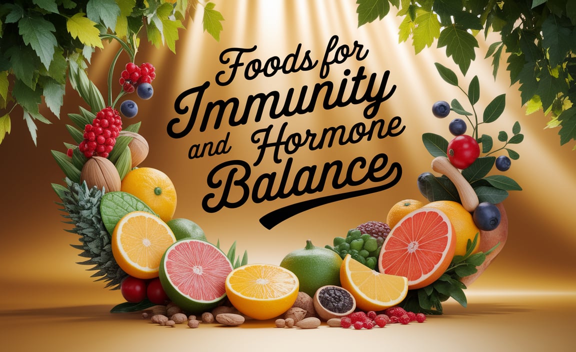 Foods For Immunity And Hormone Balance