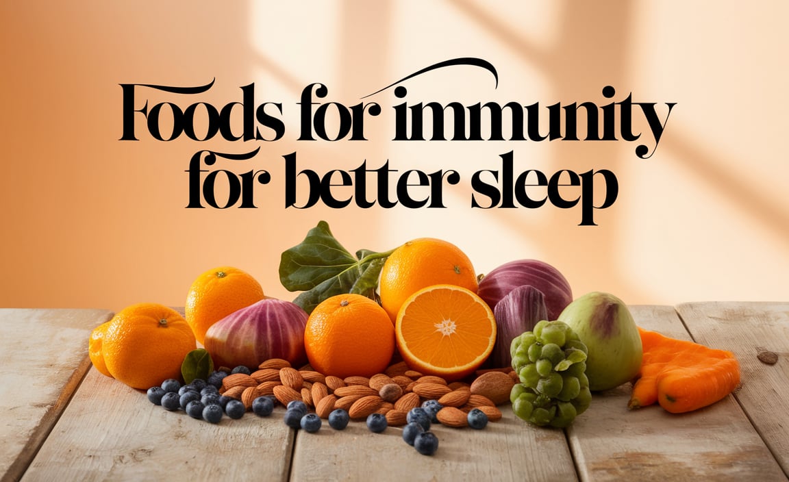 Foods For Immunity For Better Sleep