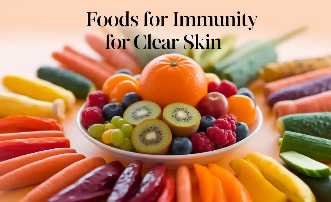 Foods For Immunity For Clear Skin