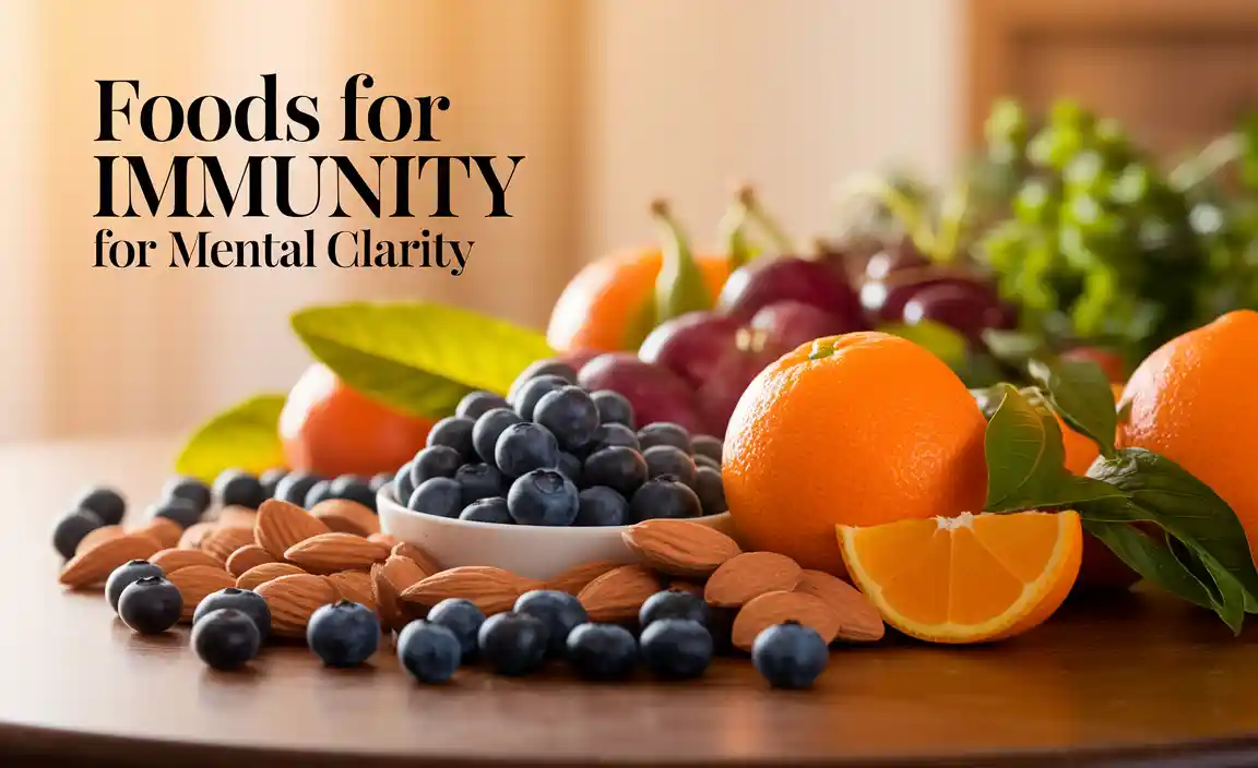 Foods For Immunity For Mental Clarity