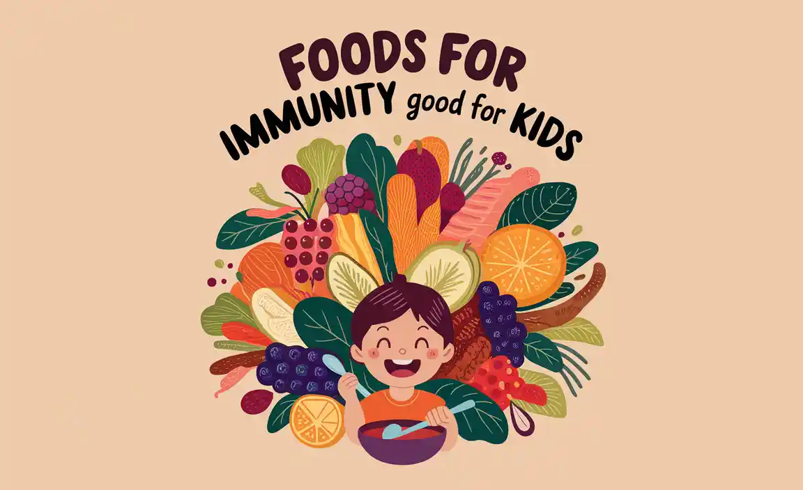 Foods For Immunity Good For Kids
