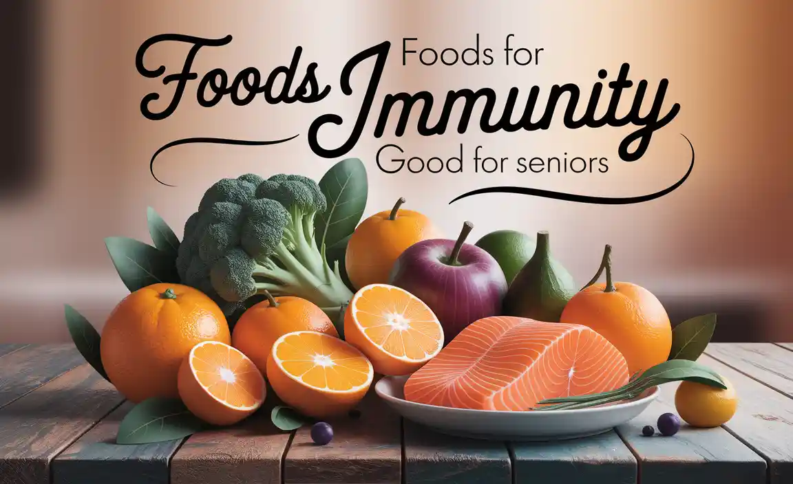 Foods For Immunity Good For Seniors