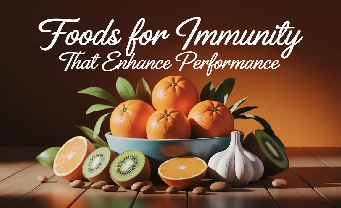 Foods For Immunity That Enhance Performance
