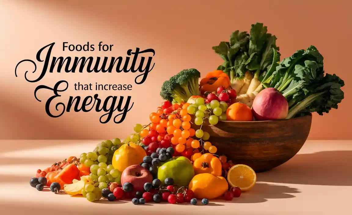 Foods For Immunity That Increase Energy