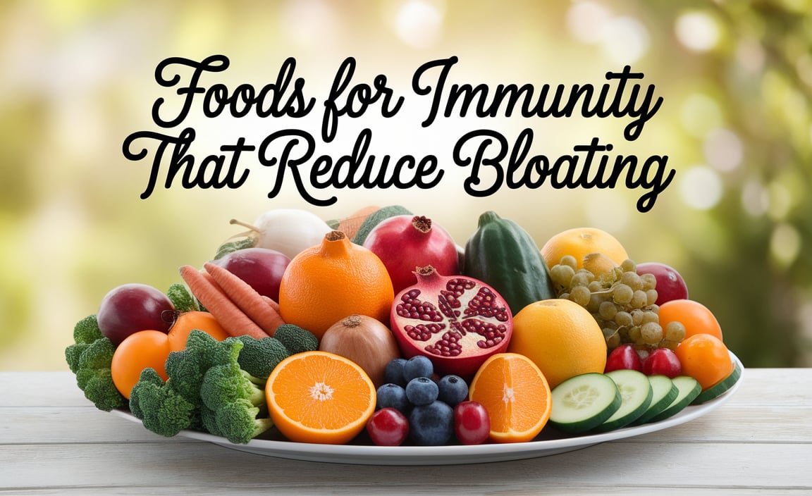 Foods For Immunity That Reduce Bloating