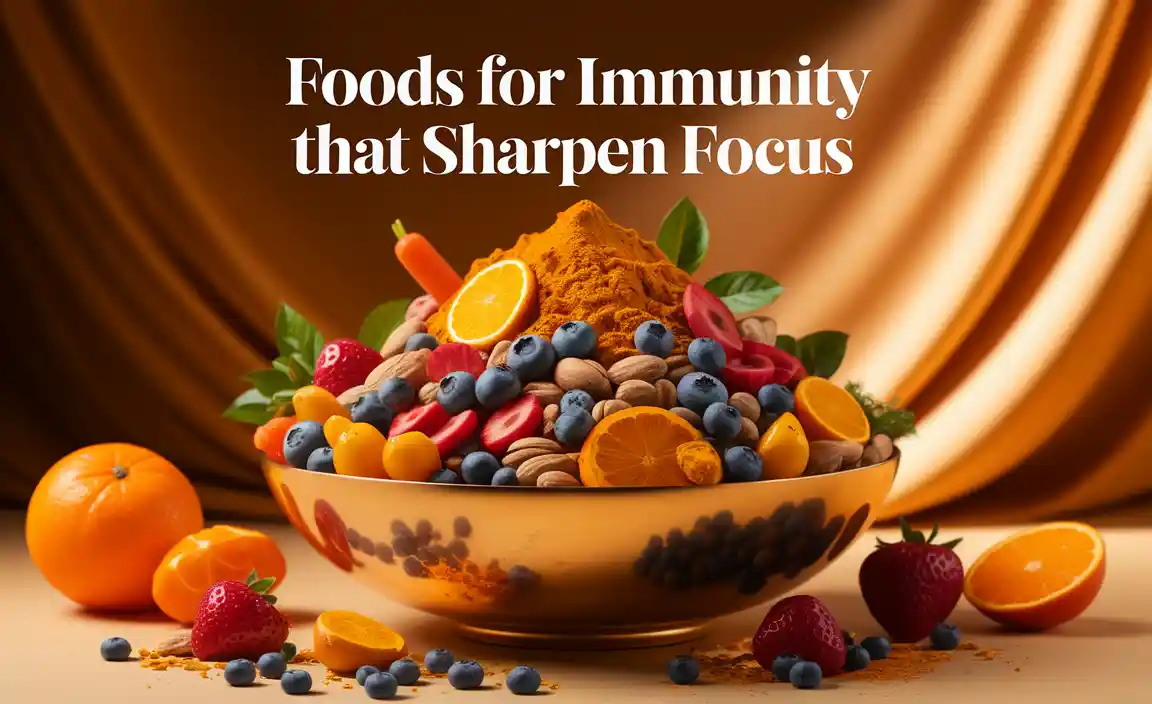 Foods For Immunity That Sharpen Focus