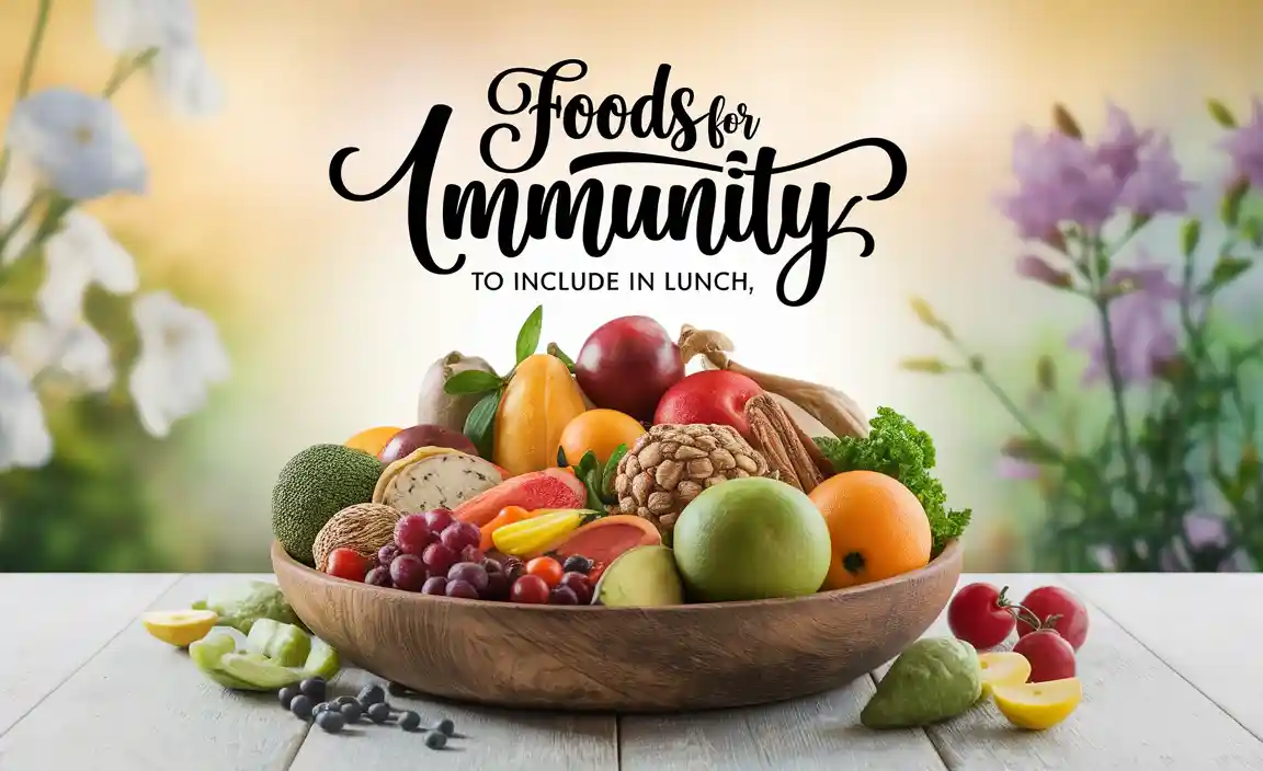 Foods For Immunity To Include In Lunch