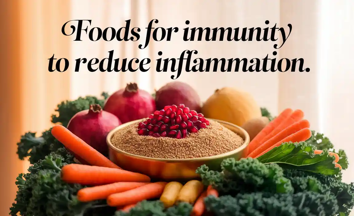 Foods For Immunity To Reduce Inflammation