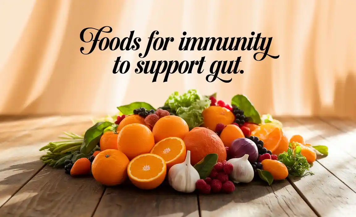 Foods For Immunity To Support Gut