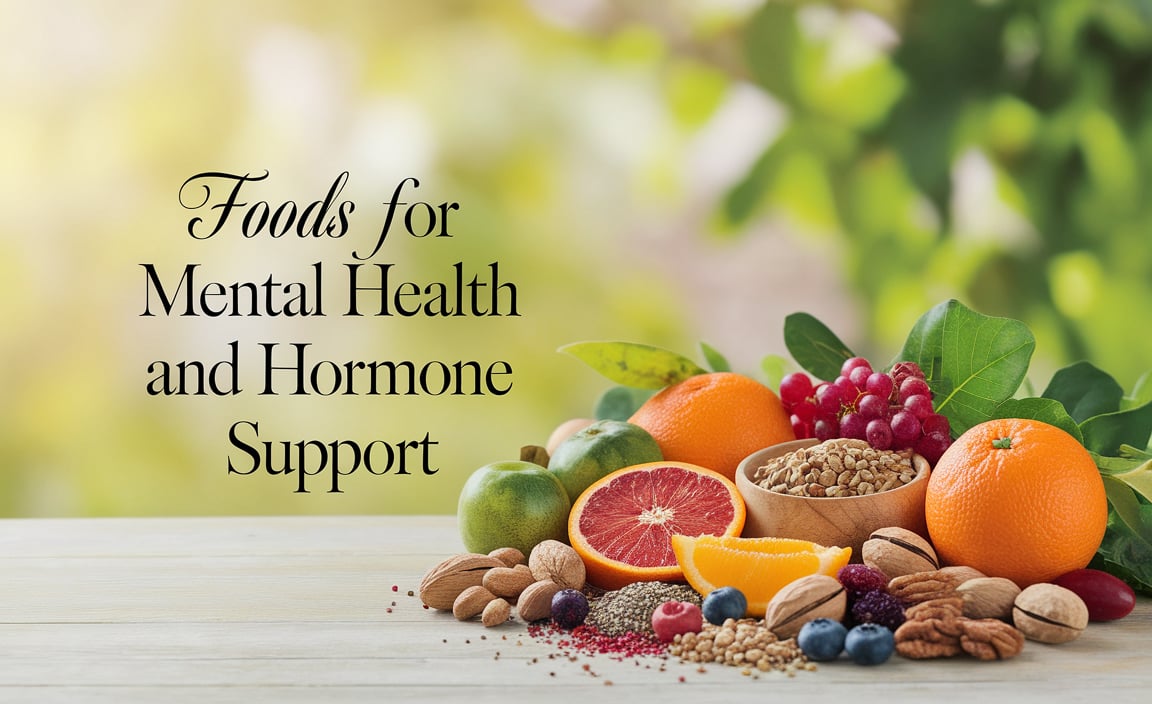 Foods For Mental Health And Hormone Support