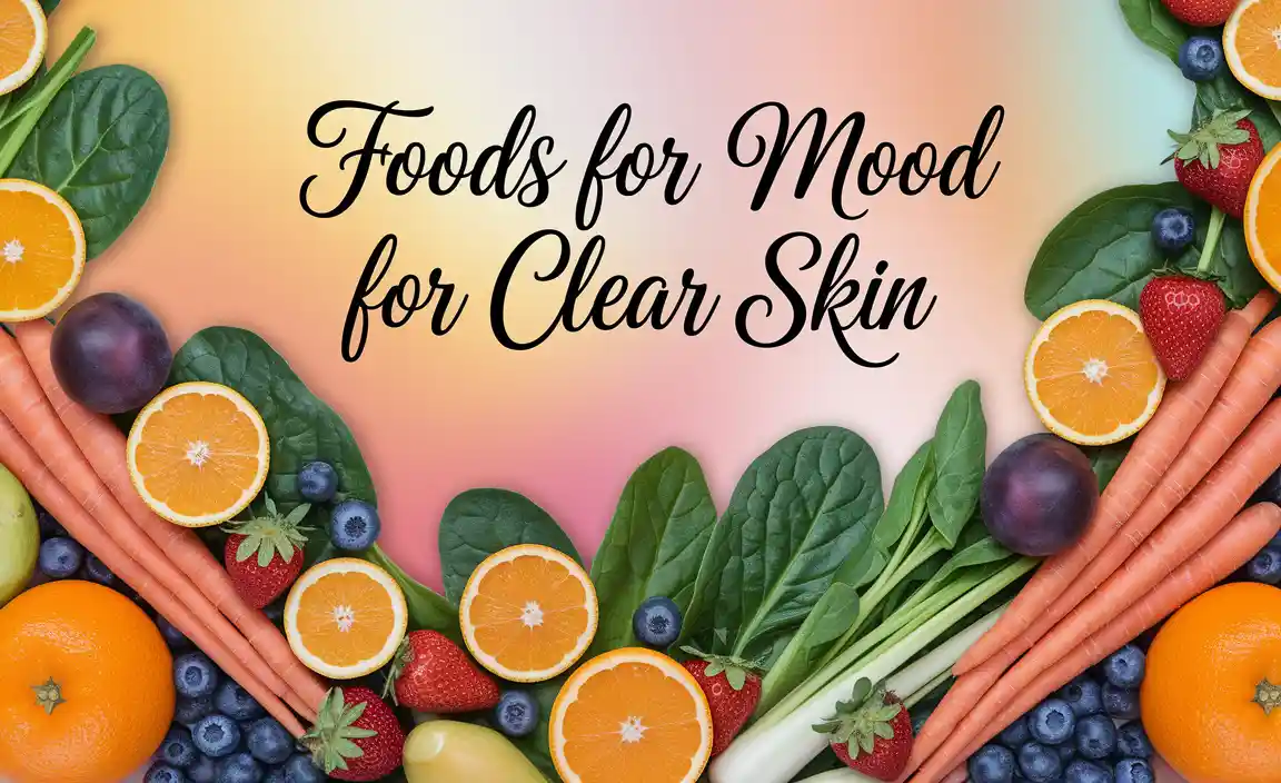 Foods For Mood For Clear Skin