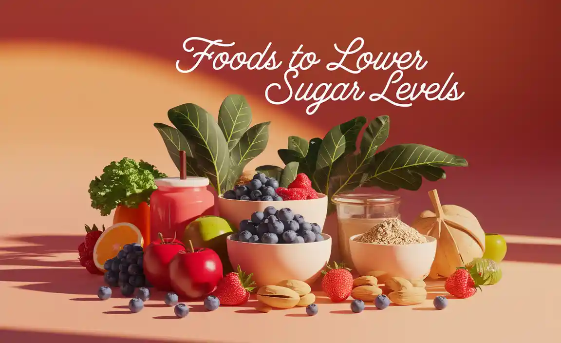 Foods To Lower Blood Sugar Levels