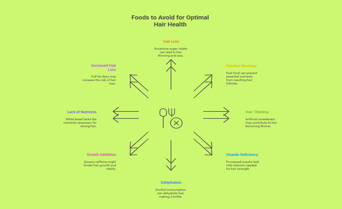 Foods to Avoid for Optimal Hair Health