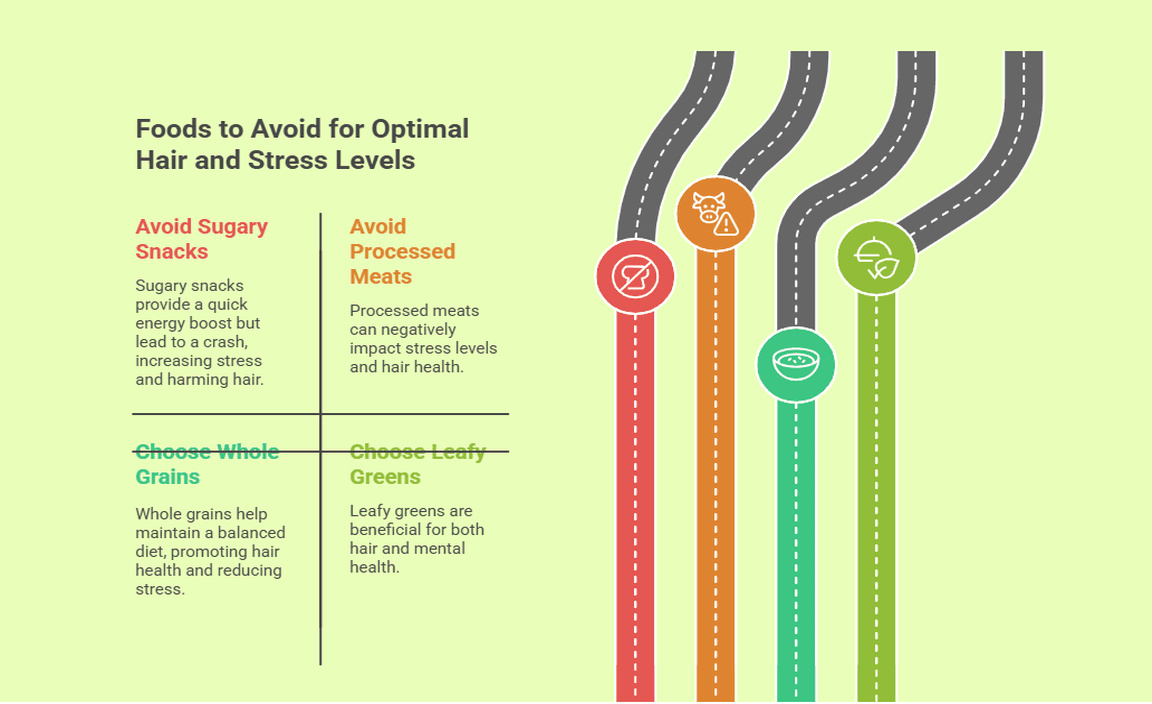 Foods to Avoid for Optimal Hair and Stress Levels