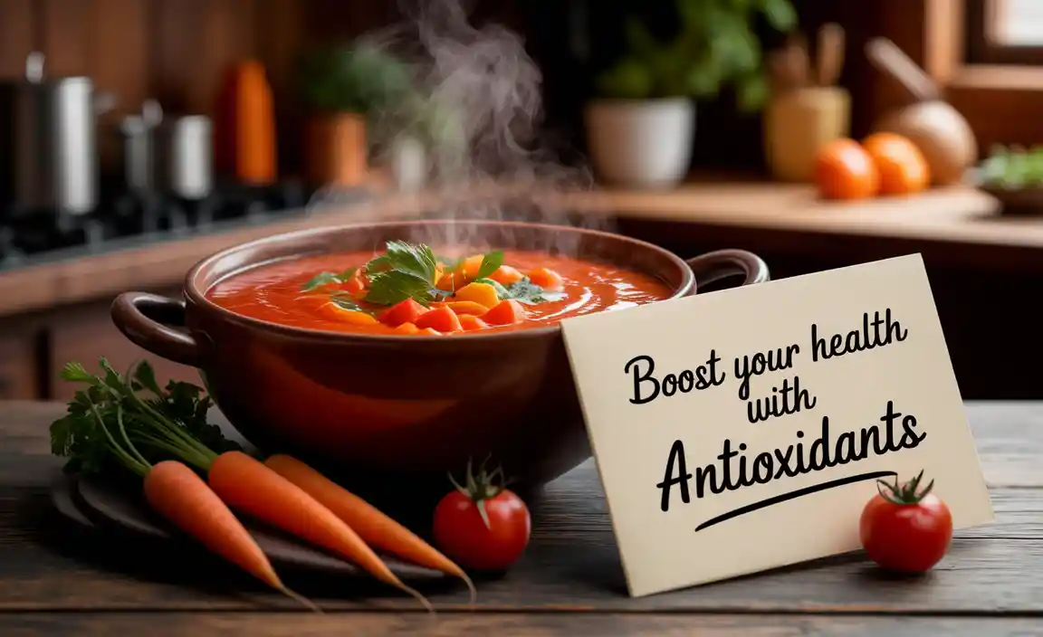 Health Benefits of Antioxidant Soups