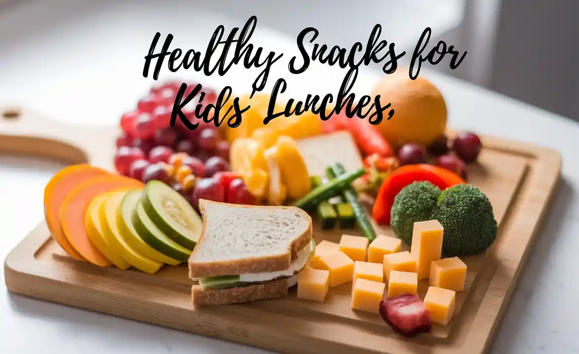 Healthy Snacks For Kids Lunches