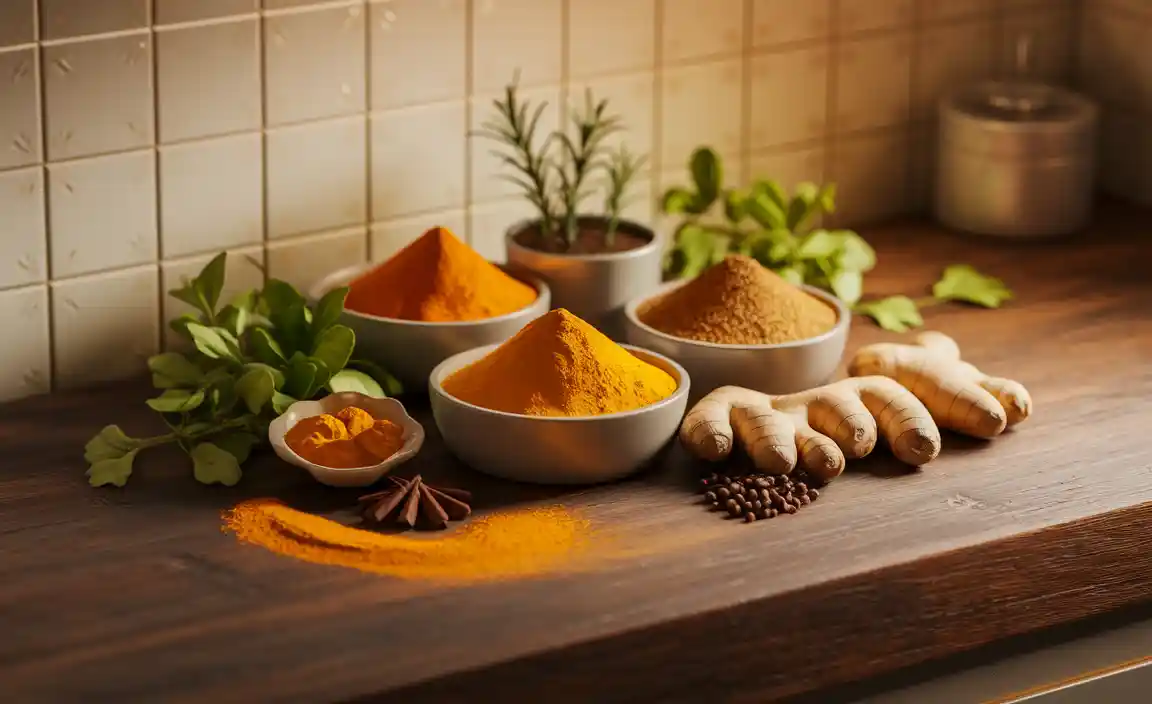 Herbs and Spices with Anti-Inflammatory Properties