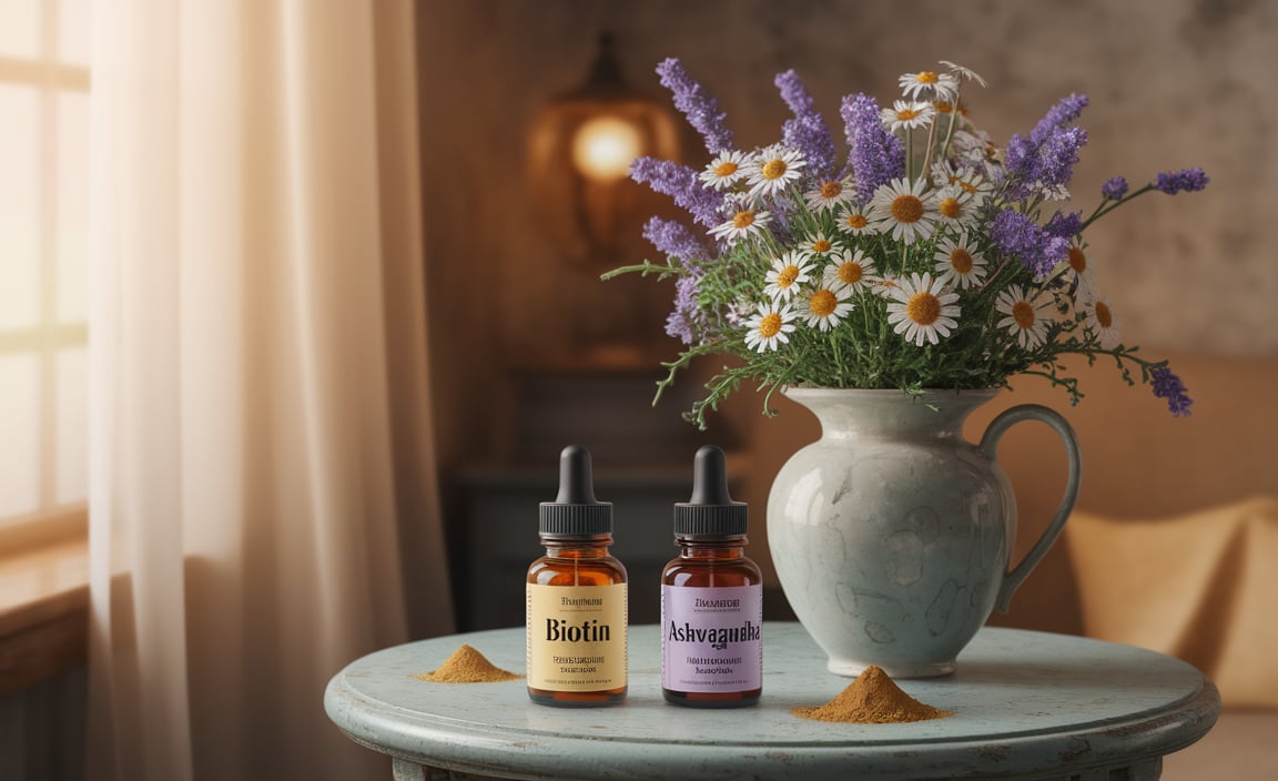 Herbs and Supplements That Support Hair and Anxiety Reduction