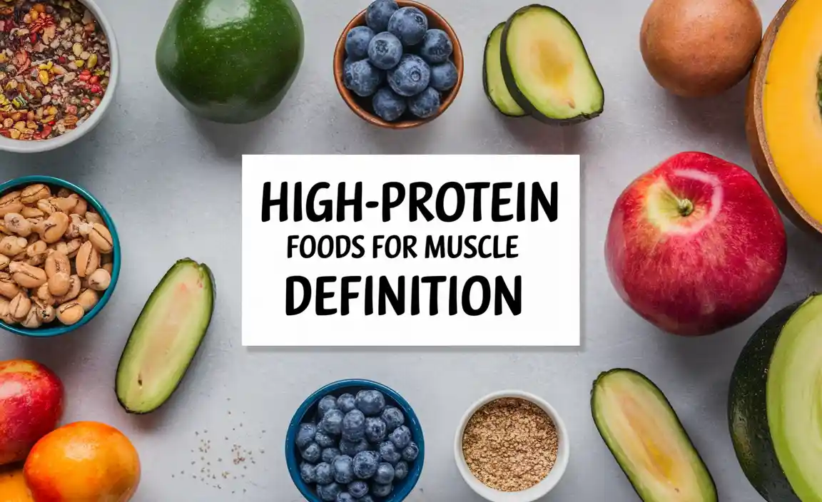 High-Protein Foods For Muscle Definition