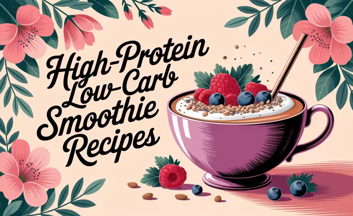 High-Protein Low-Carb Smoothie Recipes