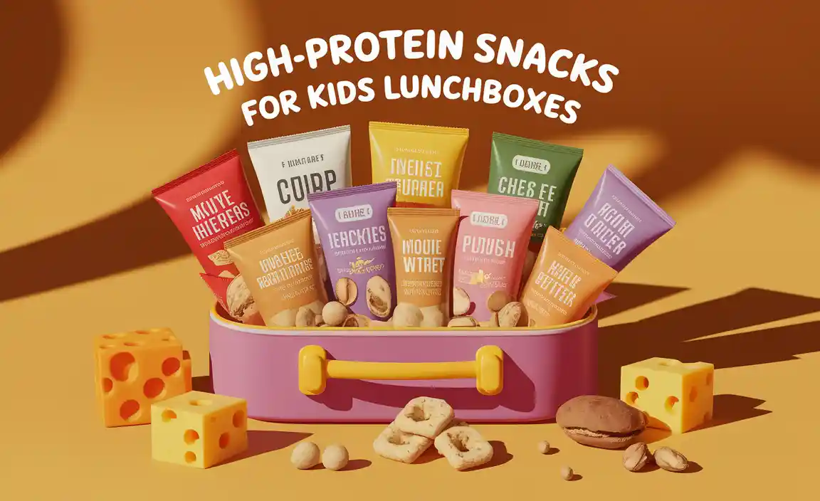 High-Protein Snacks For Kids Lunchboxes