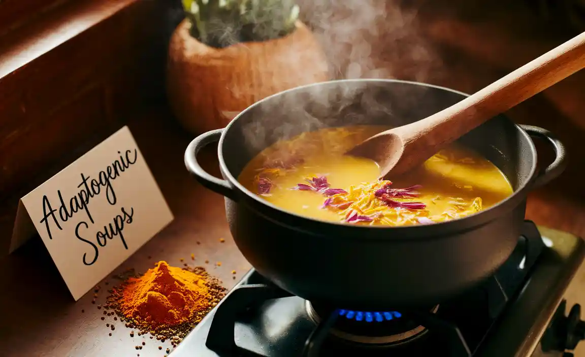 How to Make Adaptogenic Soups at Home