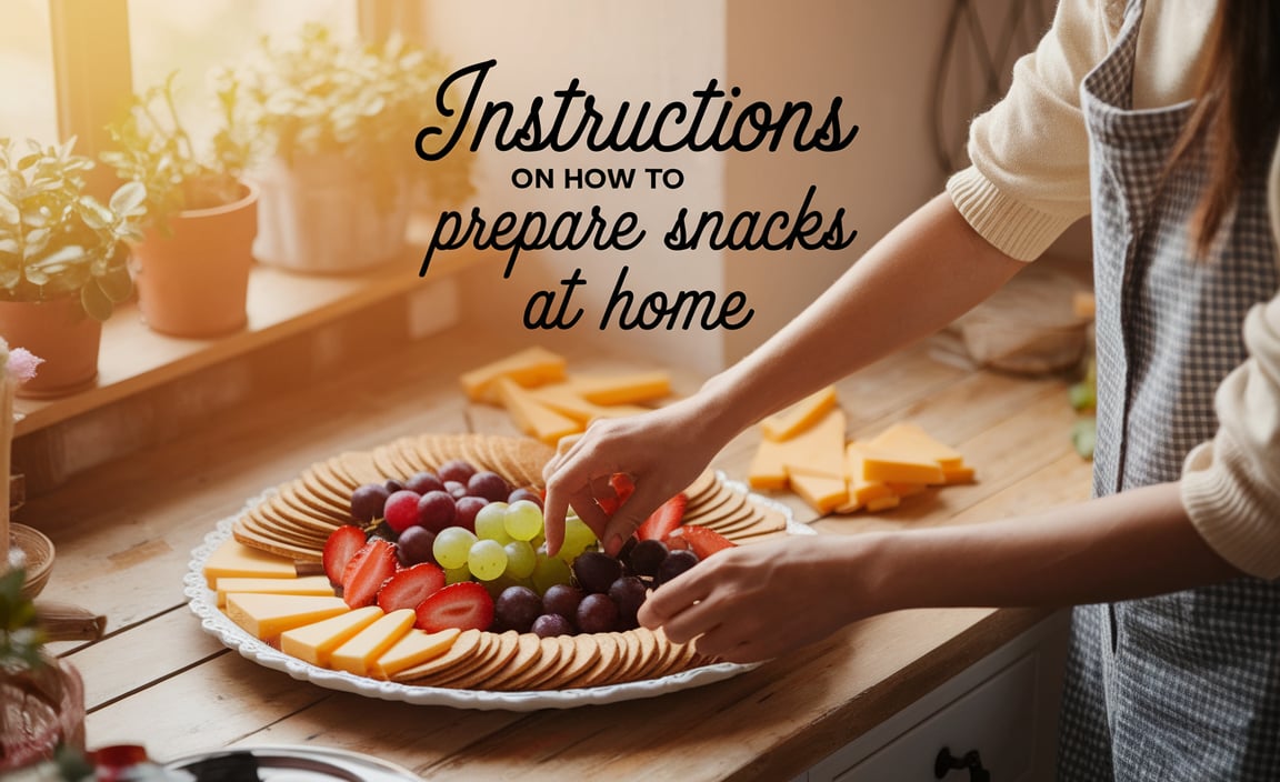 How to Prepare Snacks at Home