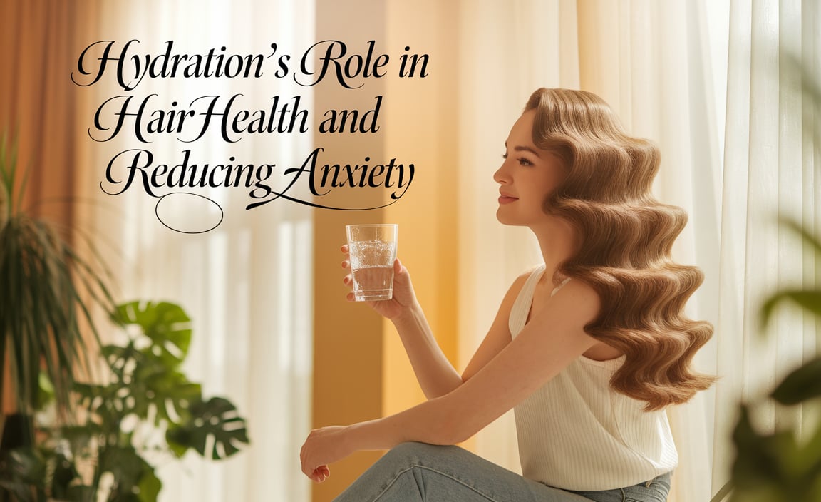 Hydration's Role in Hair Health and Reducing Anxiety