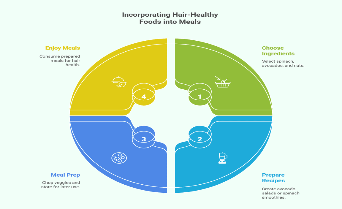 Incorporating Hair-Healthy Foods into Meals