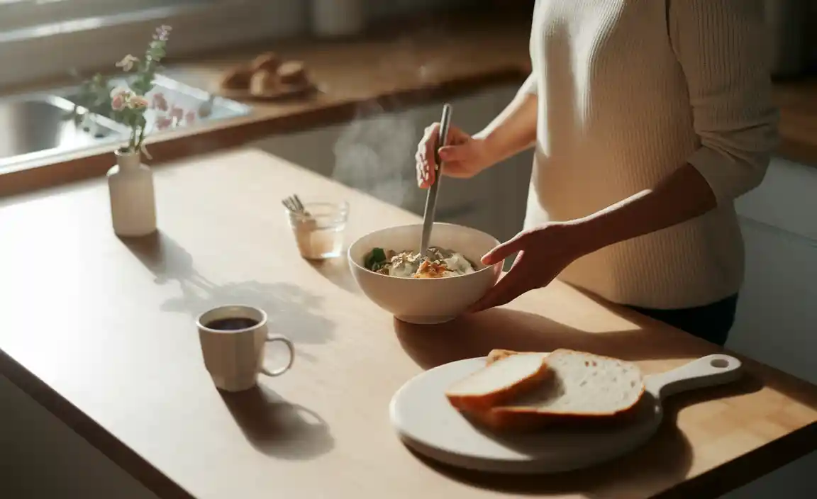 Incorporating Mindfulness into Breakfast Preparation