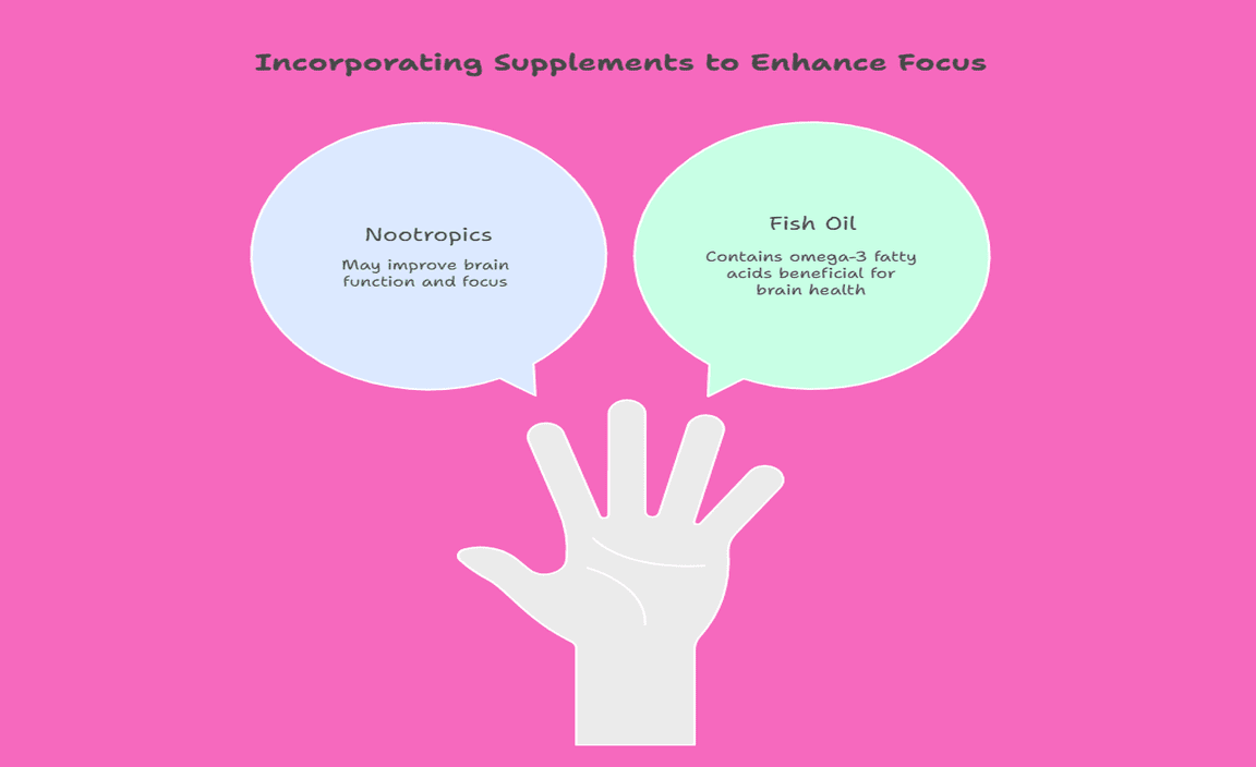 Incorporating Supplements to Enhance Focus
