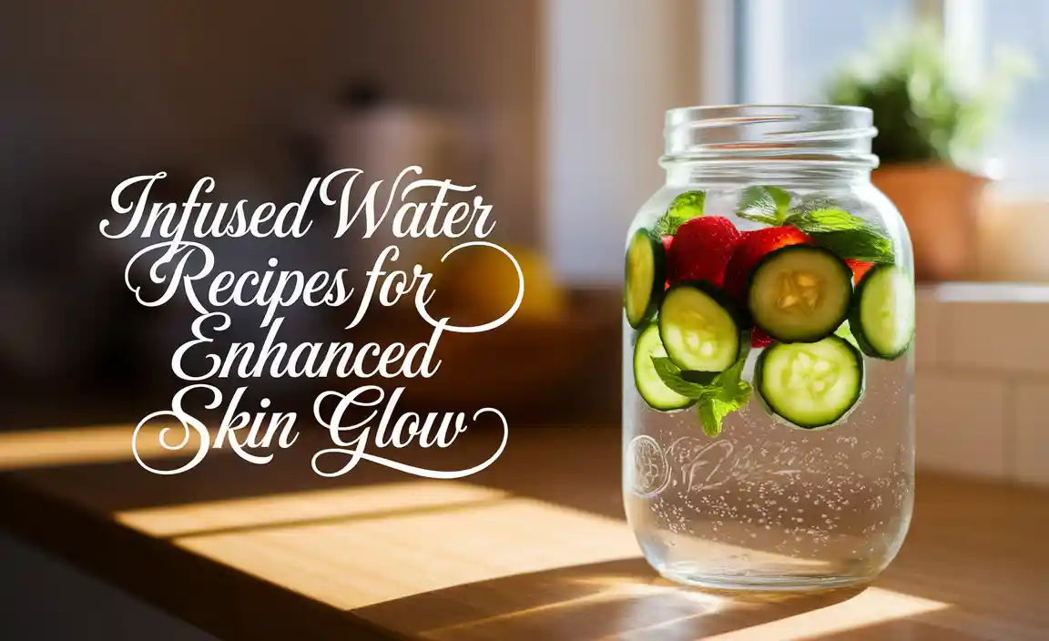 Infused Water Recipes for Enhanced Skin Glow