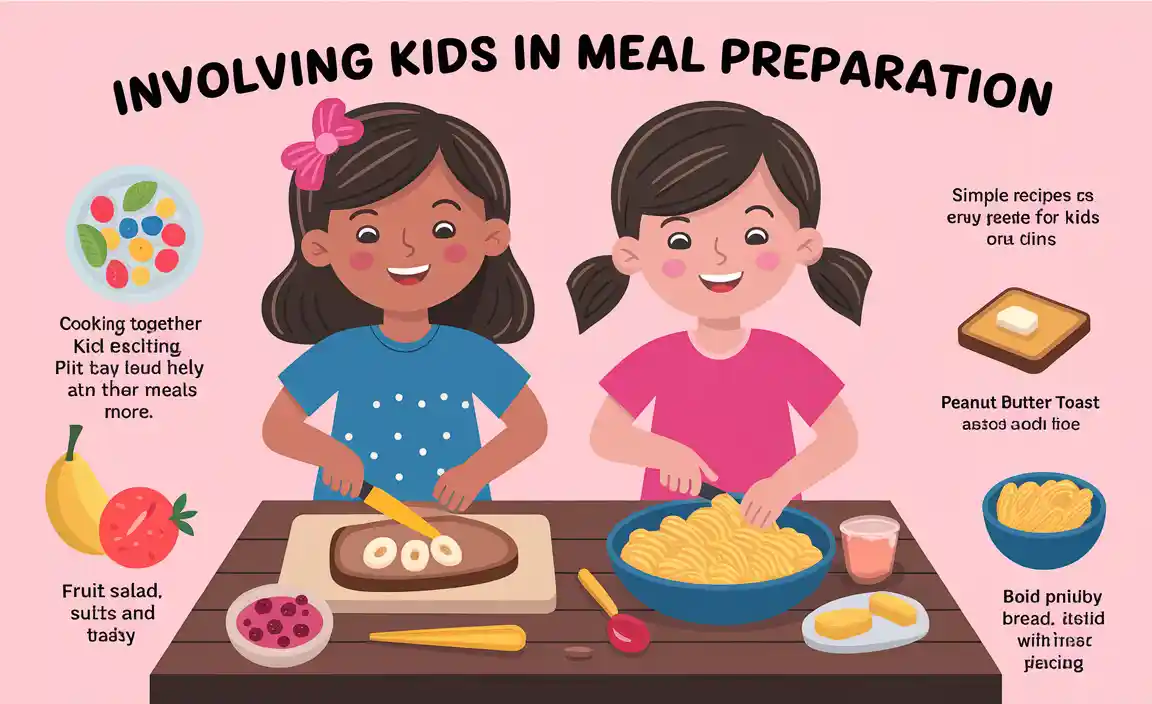 Involving Kids in Meal Preparation