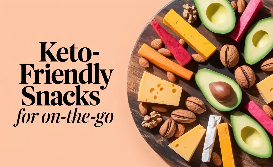 Keto-Friendly Snacks For On-The-Go