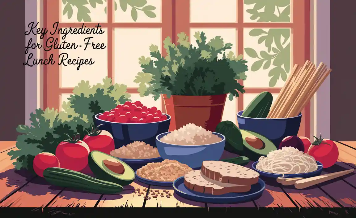 Key Ingredients for Gluten-Free Lunch Recipes