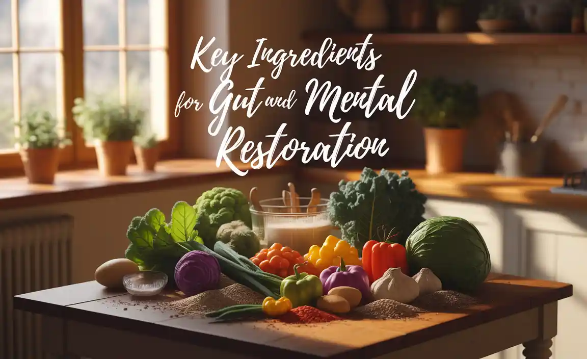 Key Ingredients for Gut and Mental Restoration