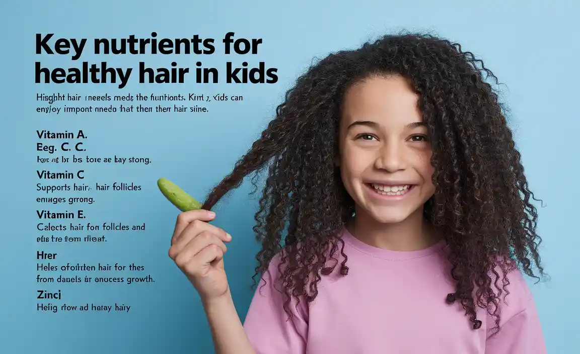 Key Nutrients for Healthy Hair in Kids