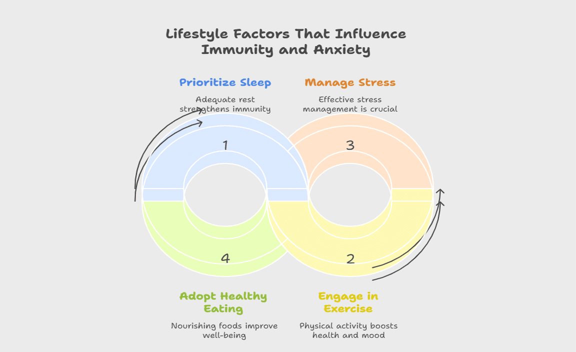 Lifestyle Factors That Influence Immunity and Anxiety