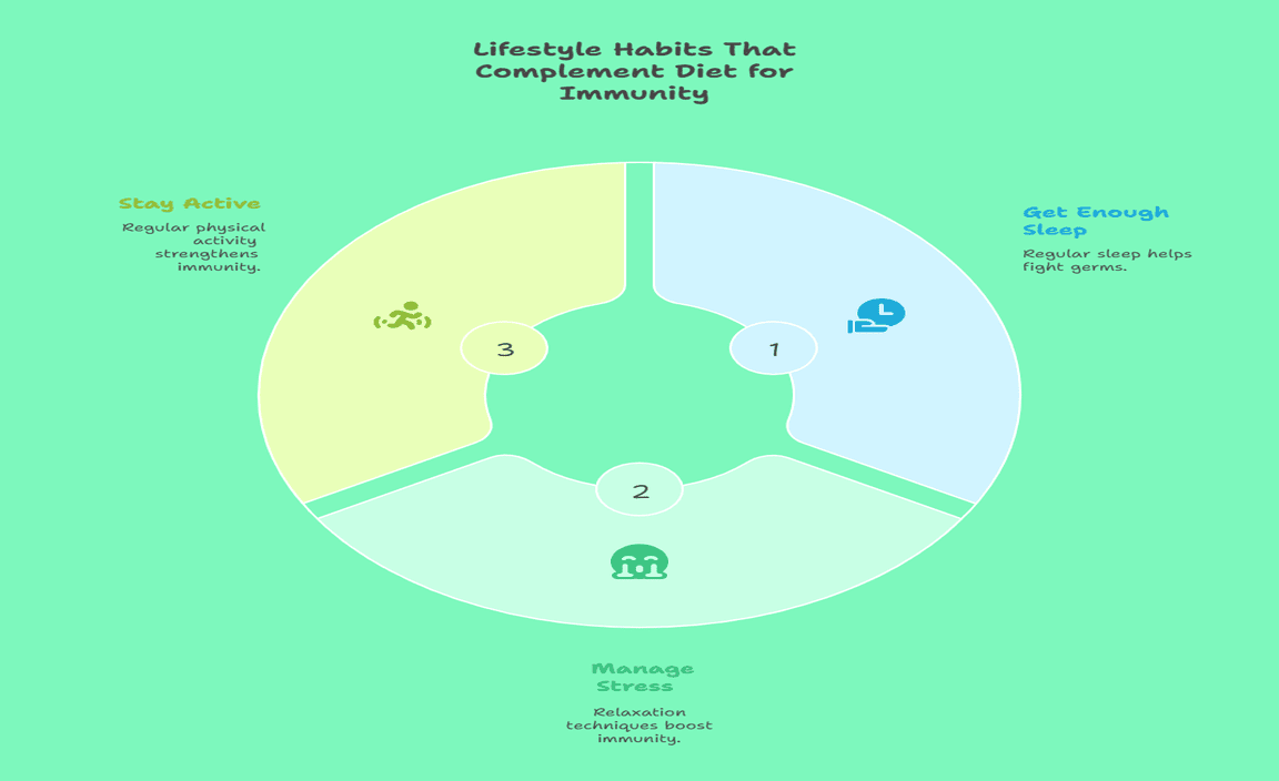 Lifestyle Habits That Complement Diet for Immunity