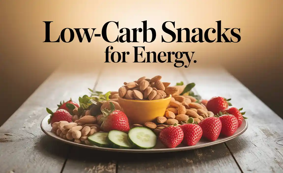 Low-Carb Snacks For Energy