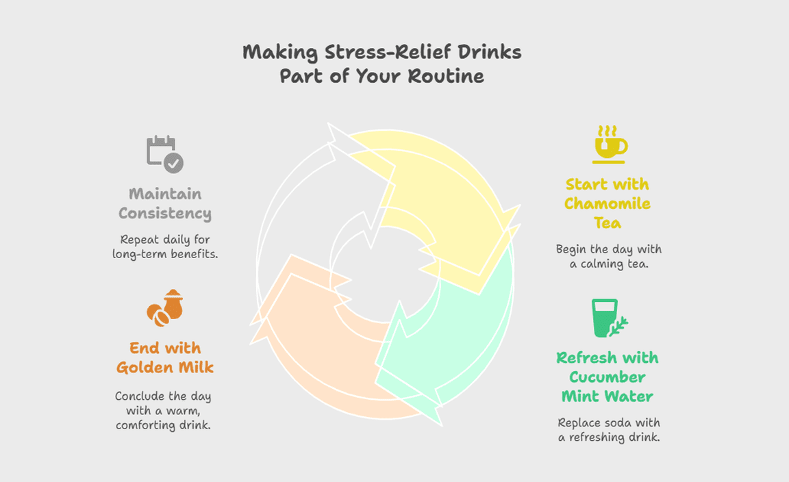 Making Stress-Relief Drinks Part of Your Routine