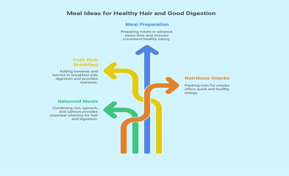 Meal Ideas for Healthy Hair and Good Digestion