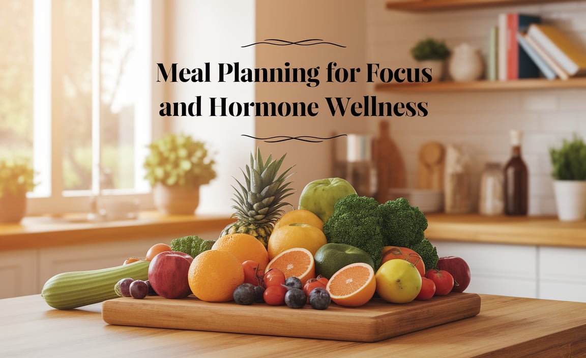 Meal Planning for Focus and Hormone Wellness
